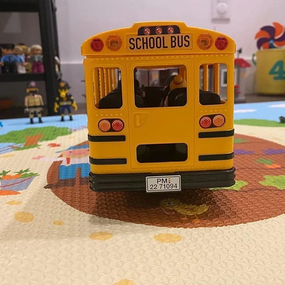 Orange Kids Toy Playmobil  School Bus - Picture 10 of 11